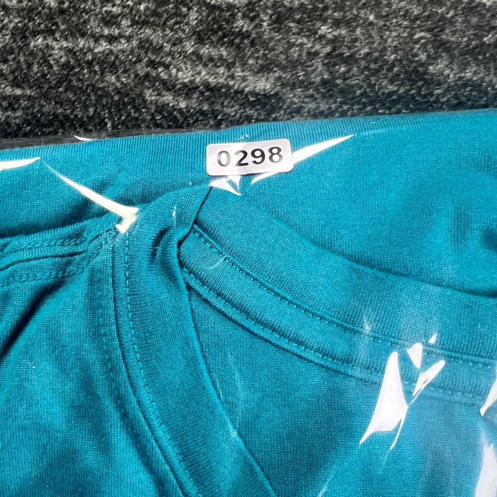 Nike Jacksonville Jaguars Shirt Mens XXL Teal Long Sleeve NFL Geep Chryst Issued - Picture 5 of 5
